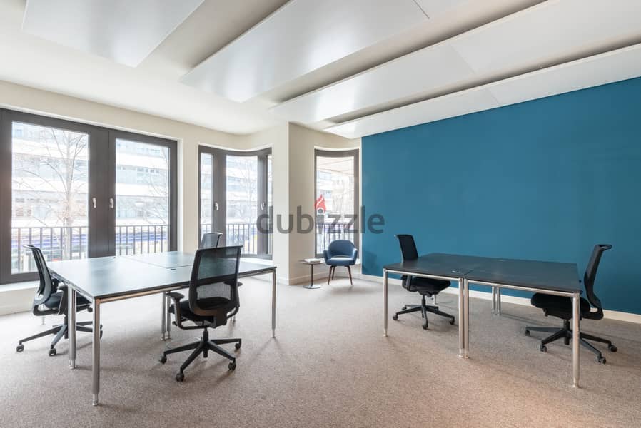 All-inclusive access to professional office space for 10 persons in Mu 8