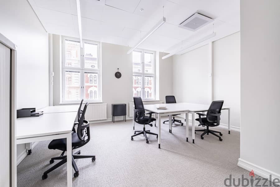 All-inclusive access to professional office space for 10 persons in Mu 9