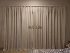 Original Sedar Curtains for sleeping room incl. blackout 310x260cm