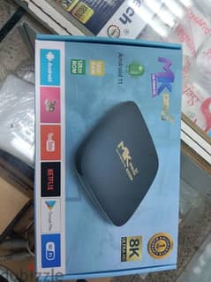 4k New Android TV box with 1 year subscription