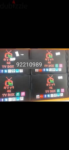 4k Dual Band WiFi smart TV box with all tv chenals movies series avalb