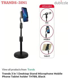 3 in 1 phone or tablet stand