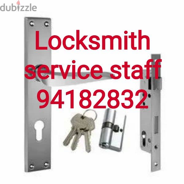 locksmith and door lock related works w/c. 97146514 me 0