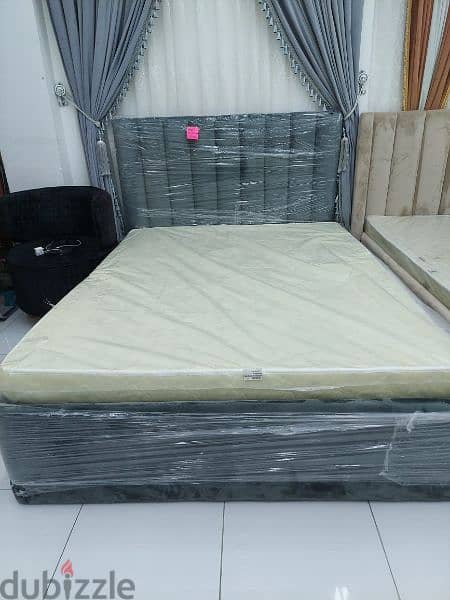 special offer new bed with matters without delivery 90 rial 1
