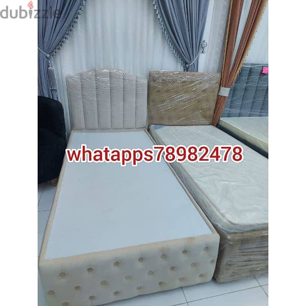 special offer new single bed with matters without delivery 50 rial 2