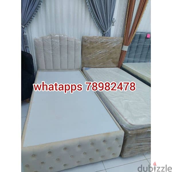 special offer new single bed with matters without delivery 50 rial 4