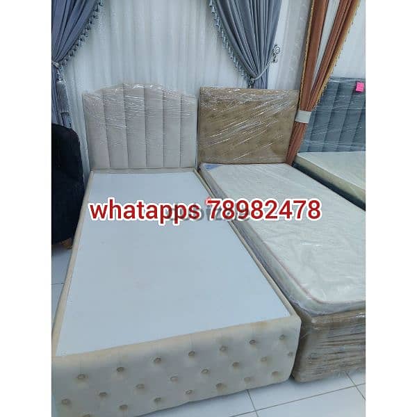 special offer new single bed with matters without delivery 50 rial 8
