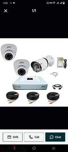 Home service CCTV cameras security cameras Hikvision HDD