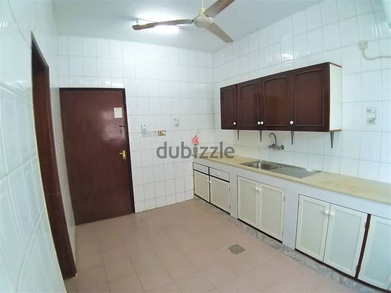 2 Bedroom  Spacious flat for rent near by Indian School Ghubra 9