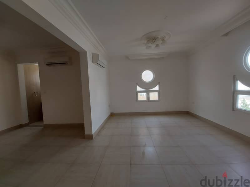 ground floor with a yard. Khoud near The souq  khoud yyÿ 12