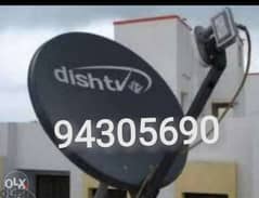 all new dish setlite tv receiver fixing