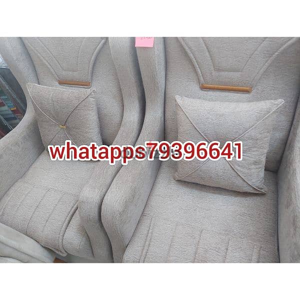 new single sofa 2 pieces without delivery 65 rial 2