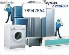 All services of AC Fridge Washing machins repairing install new Ac