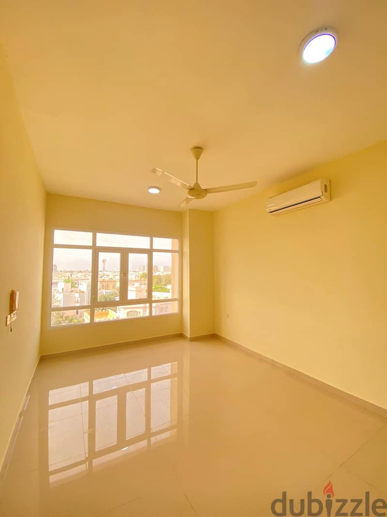 For rent an apartment in AL GHUBRAH consisting of two rooms  for famil 0