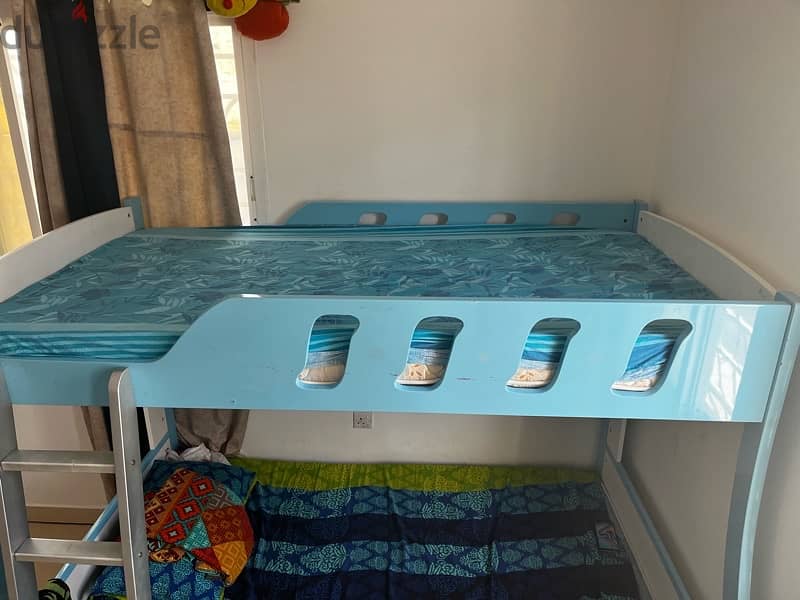 kids double bunk bed boys 2