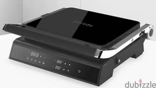 Porodo Lifestyle Digital Touch Electric Grill Dual Plate Controls LSDG 0