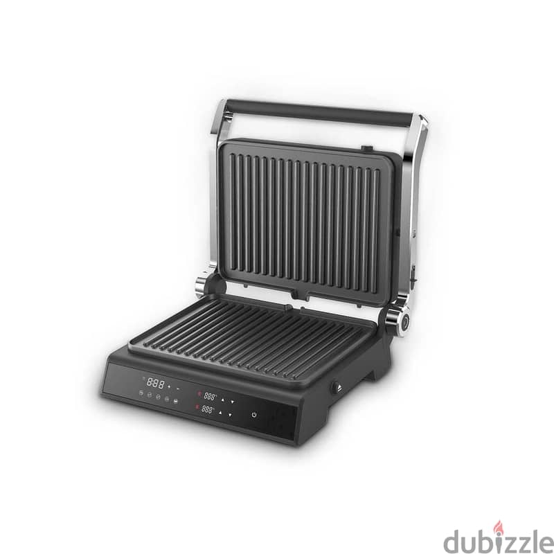 Porodo Lifestyle Digital Touch Electric Grill Dual Plate Controls LSDG 1