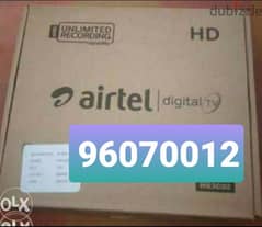 New Full HD Airtel receiver with subscription 0