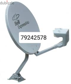 new satellite dish nileset arabset airtel dishtv mantines and fixing 0