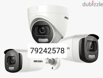 We do all type of CCTV Cameras HD Turbo Hikvision