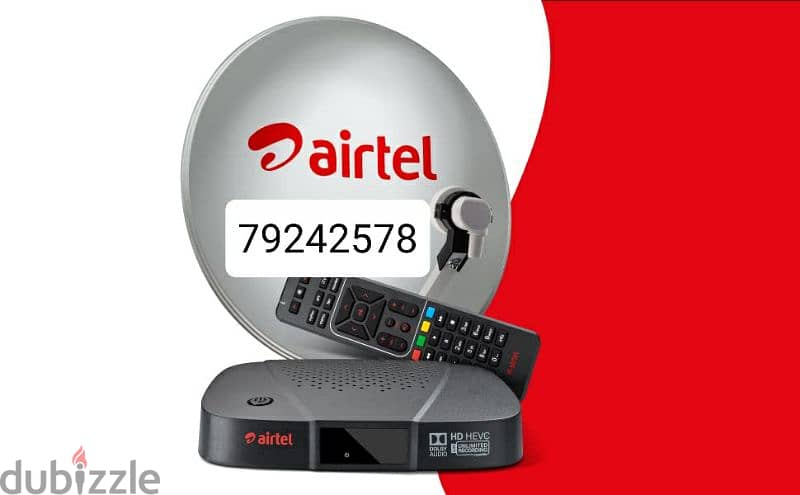 Airtel HD receiver with tamil Malayalam telugu hindi sports 0