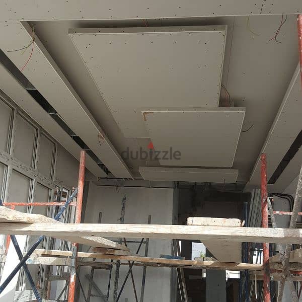 تنفيذ جميع أعمال الجبس والديكور والفورسيلنغ والدهان gypsum and ceiling 3