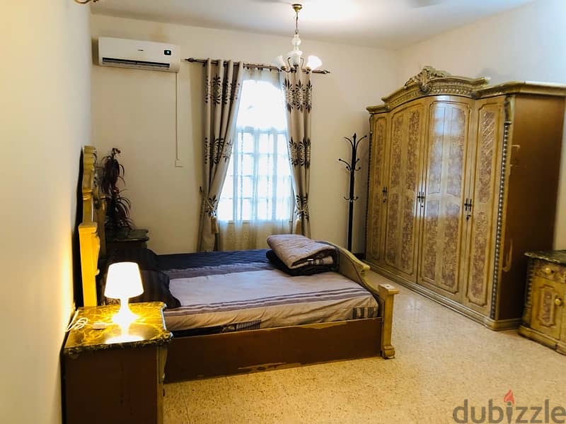 Fully furnished 1BHK flat for rent al Ghubrah nearby 18th Nov street 0