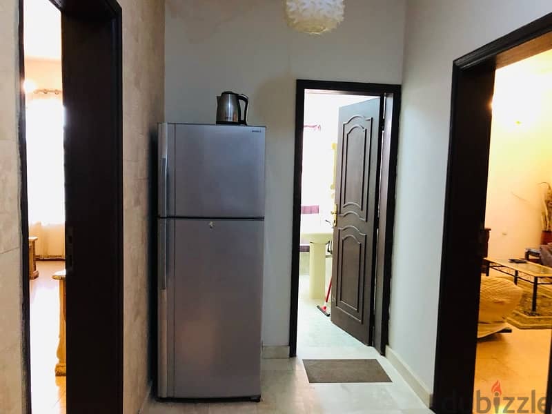 Fully furnished 1BHK flat for rent al Ghubrah nearby 18th Nov street 2