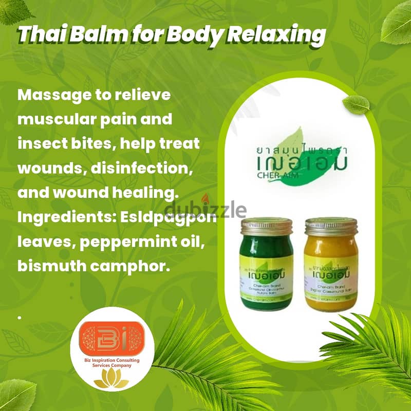 Thailand Products original and natural Balm for all types of Body pain 1