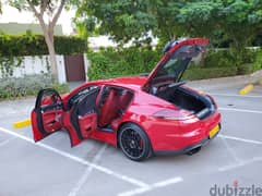 Porsche Panamera  GTS Red Royal interior and exterior 0