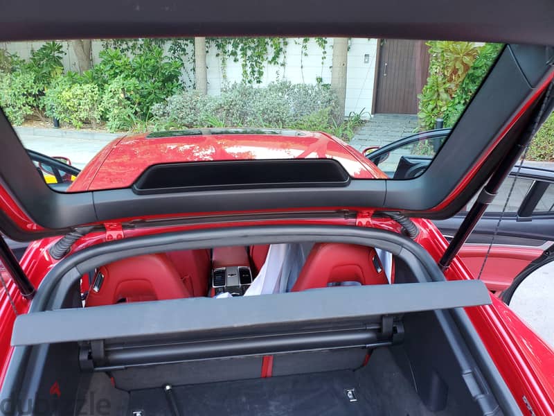 Porsche Panamera  GTS Red Royal interior and exterior 10