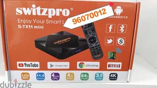 4k new Android TV box with 1 year subscription 0