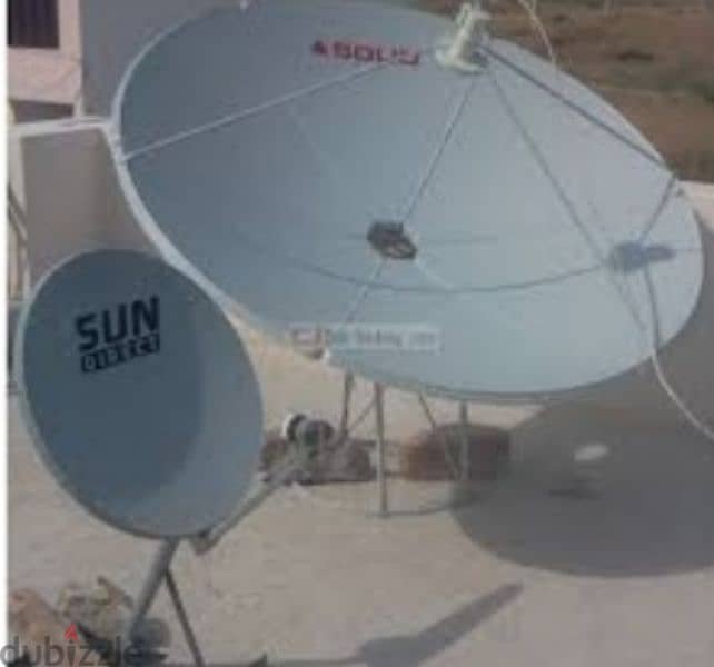 Home service Air Tel nilesat osn arab sat dish TV fixing and Show Pho 0