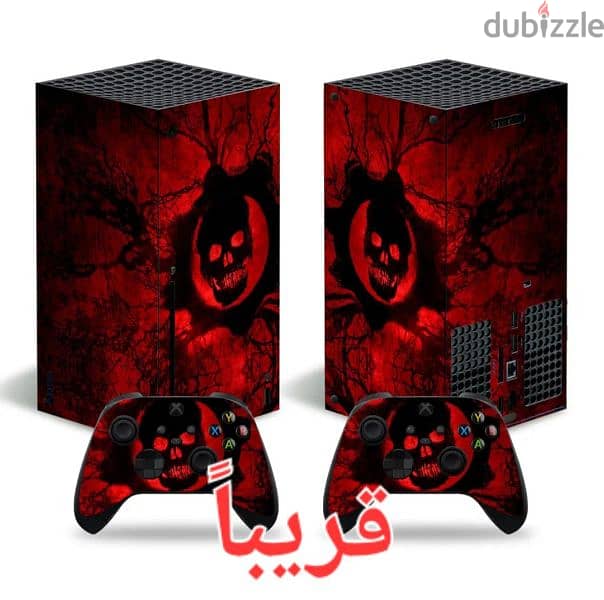 ملصق غلاف جهاز xbox series x إكس بوكس ​​سيريس اكس 3