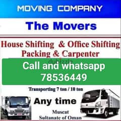 House, office shifting and picking servce