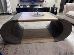 Center Table with side table