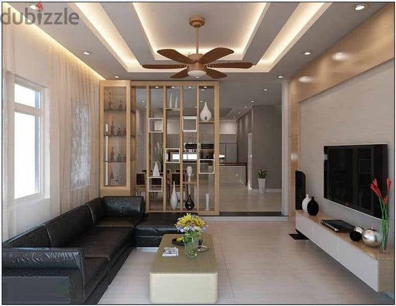 Home shop apartments Gypsum decoration ديكورات جبس للمنزل والمتجر 4