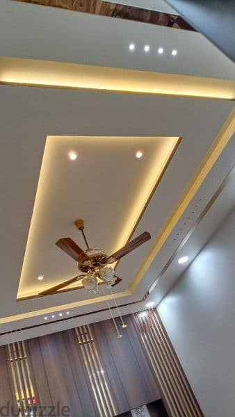 Home shop apartments Gypsum decoration ديكورات جبس للمنزل والمتجر 8