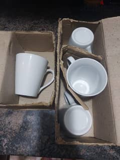 4 mugs. not used at all