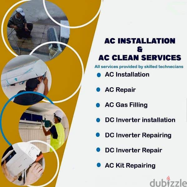 we do ac installation and maintenance 16