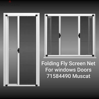 Flyscreen Net for windows Folding system