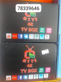 New android tv box available with 1 year subscription 0