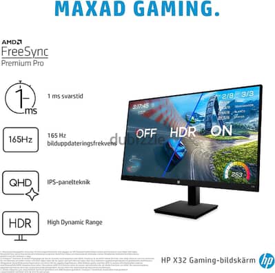 GAMING MONITOR 32INCH 165GHZ