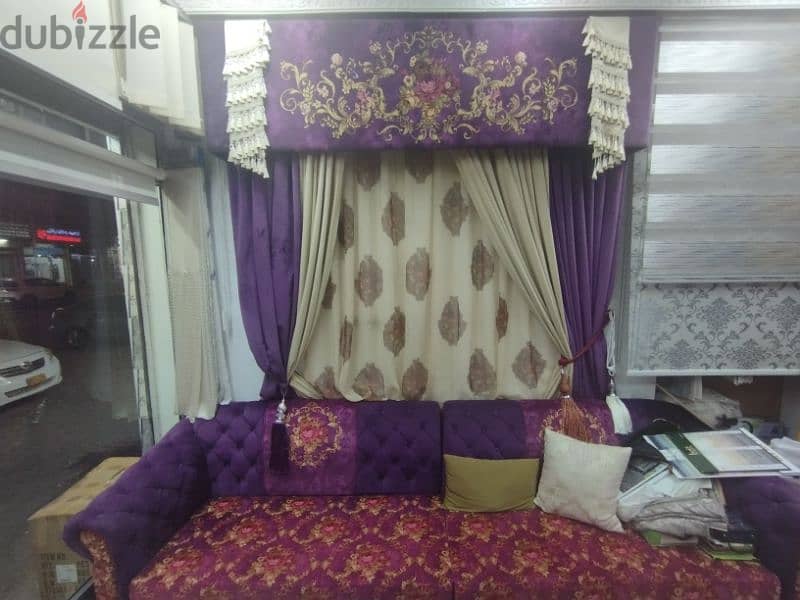 Majlis and curtains full set sale 1