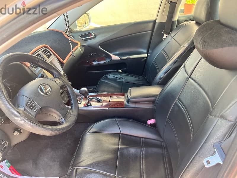 perfect condition Lexus IS 250 (AWD) for urgent sale (without number) 5