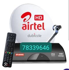 Letast modal Airtel HD with subscription 6 months