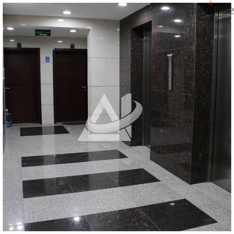 ADC602** Furnished office located in al khuwair in al Maha street . 1