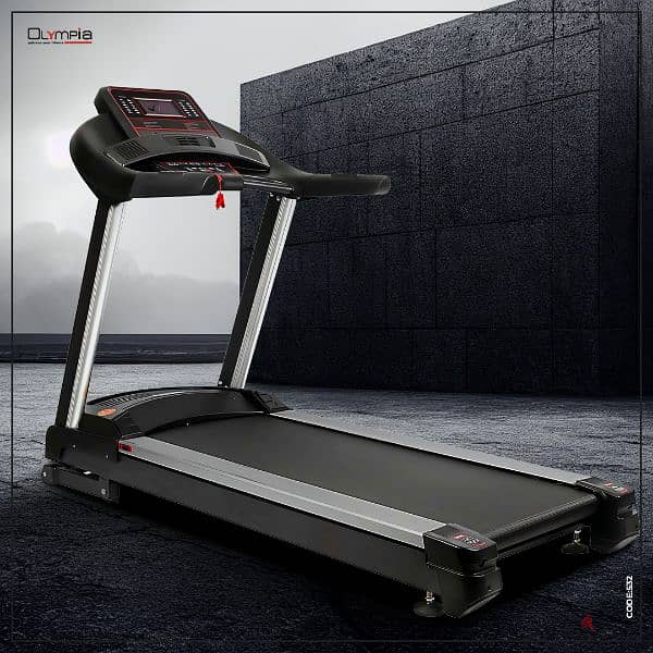 3.5AC Motorized Treadmill with incline and 180kg max load 3