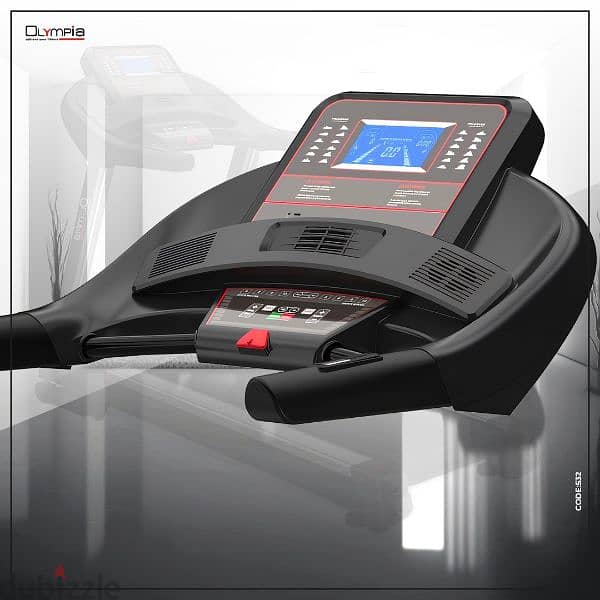 3.5AC Motorized Treadmill with incline and 180kg max load 4