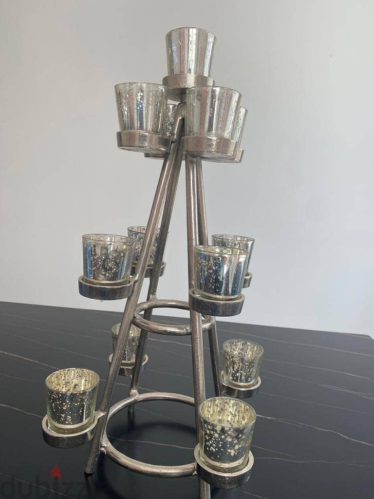 Price Drop!Brand New Tea Lights Tower and Two new Elegant Decor pieces 1